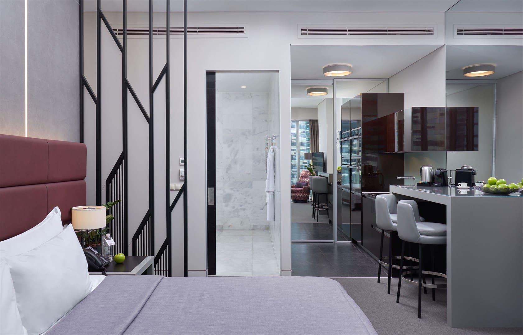 Аренда апартаментов в Москва Сити 80 м²